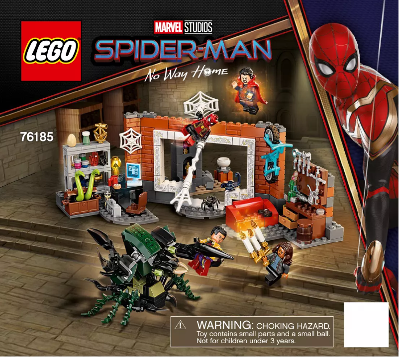 Page 1 of the manual User Manual Lego Marvel Studios 76185