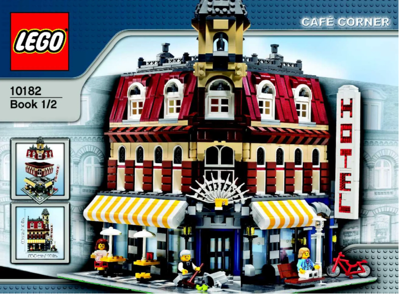 Page 1 of the manual User Manual Lego Café Corner