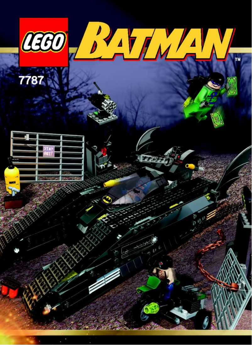 First page image of the manual for The Bat-Tank[TM]: The Riddler[TM] and Ba