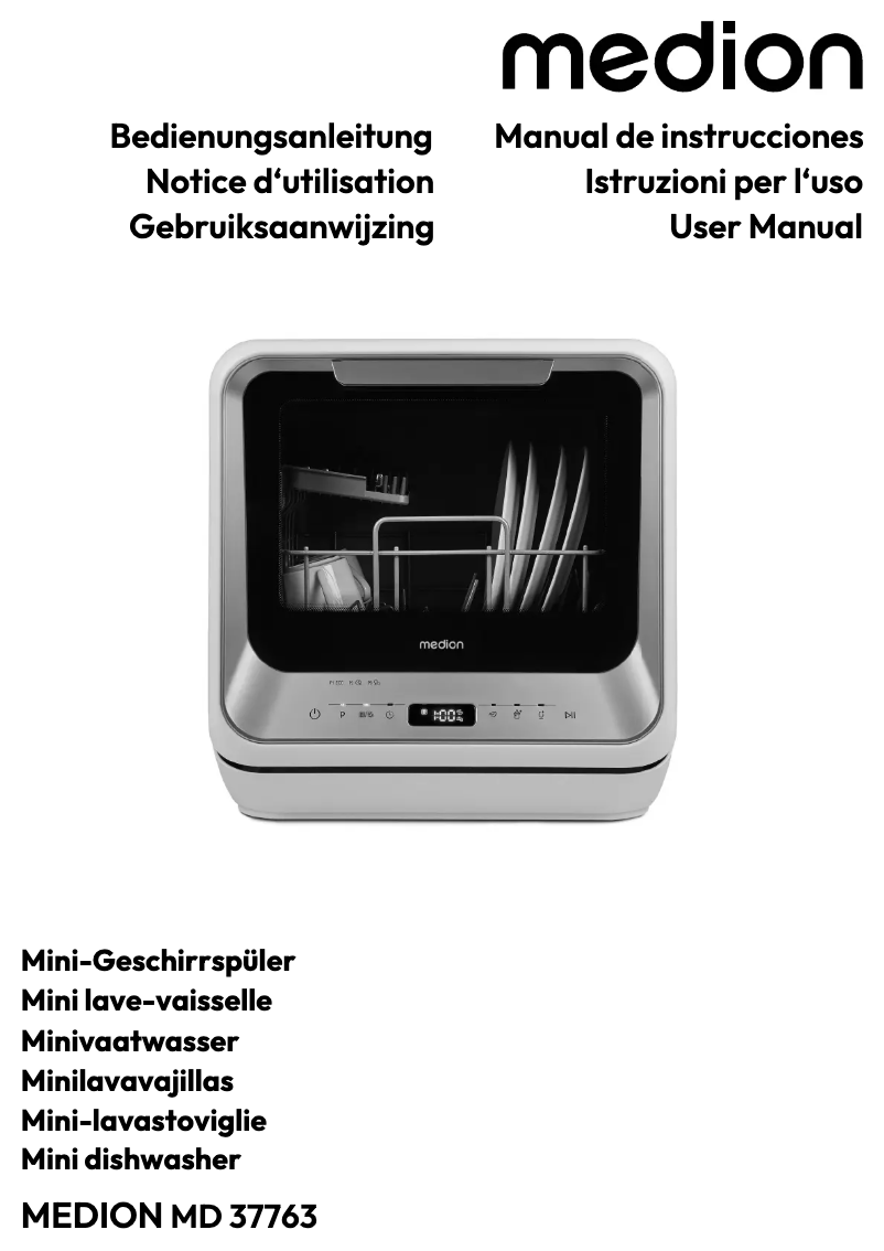 Page 1 of the manual User Manual Medion MD 37763