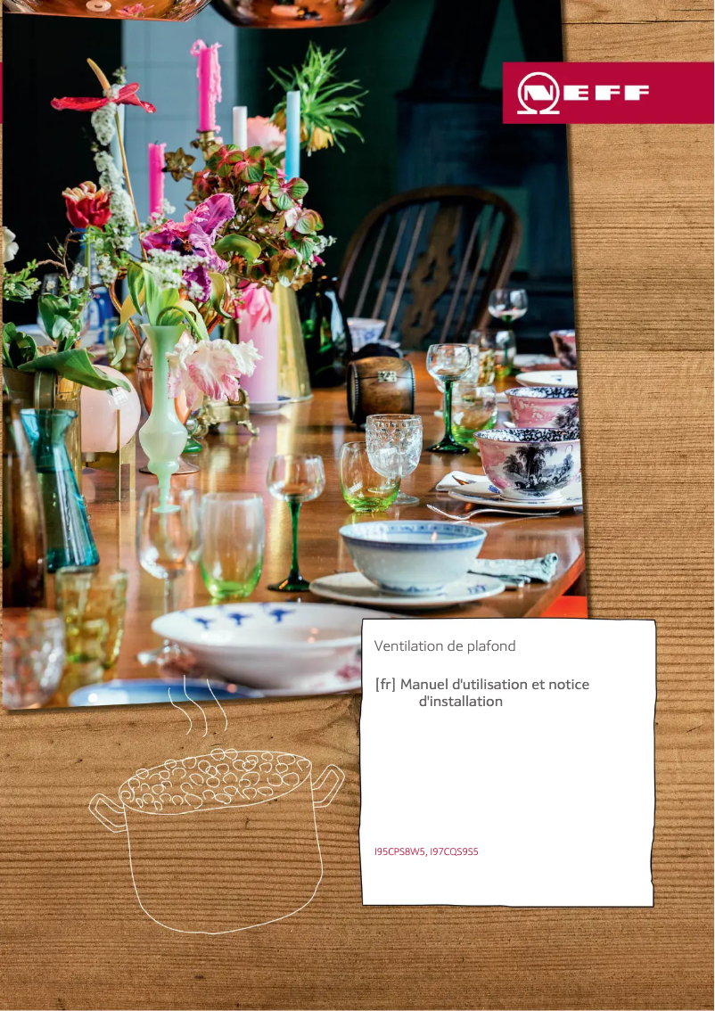 Page 1 of the manual Installation Guide Neff I97CQS9S5