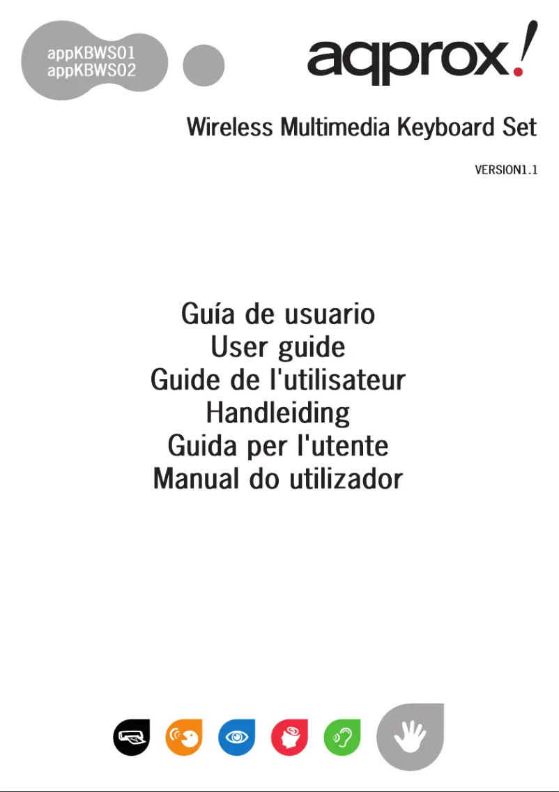 First page image of the manual for APPKBWS01
