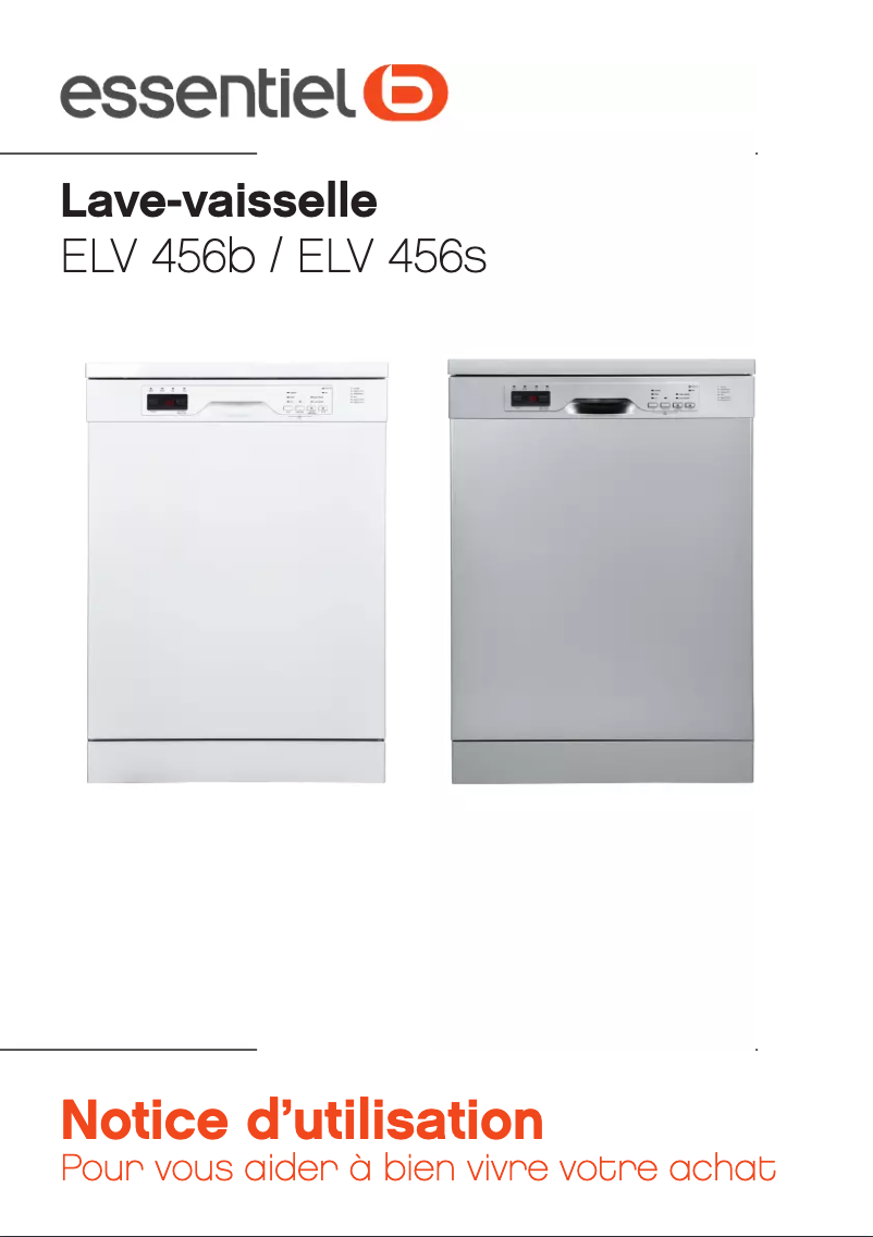 Page 1 of the manual User Manual Essentiel B ELV 456b