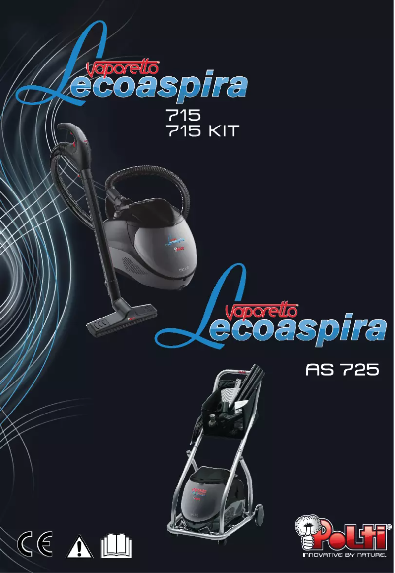 First page image of the manual for AS 715