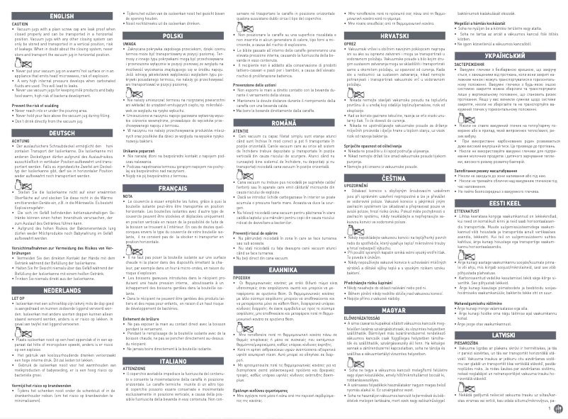 Page 1 of the manual User Manual Hendi 449608