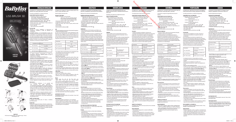 First page image of the manual for HSB101