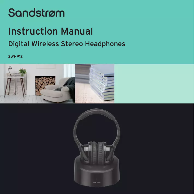 First page image of the manual for SWHP12