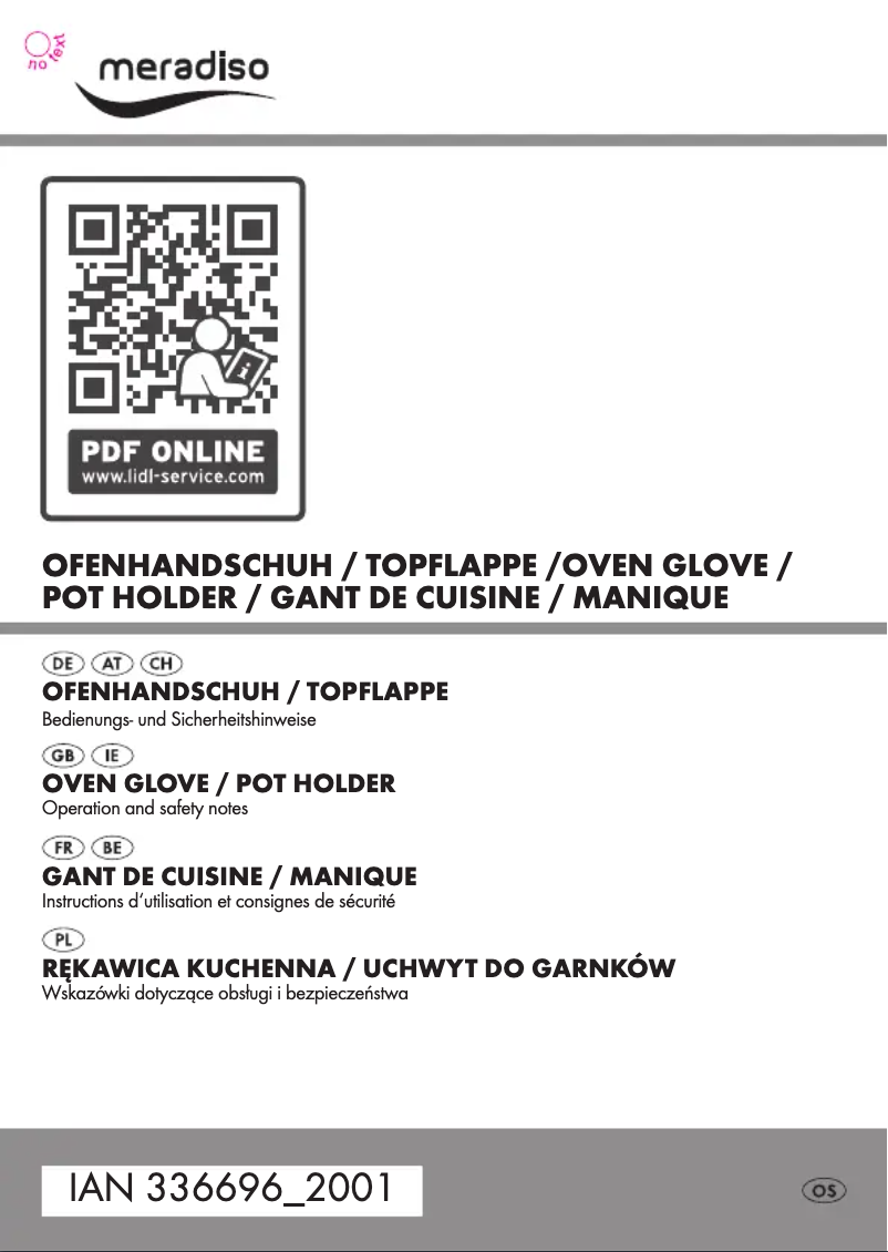 First page image of the manual for 336696_A