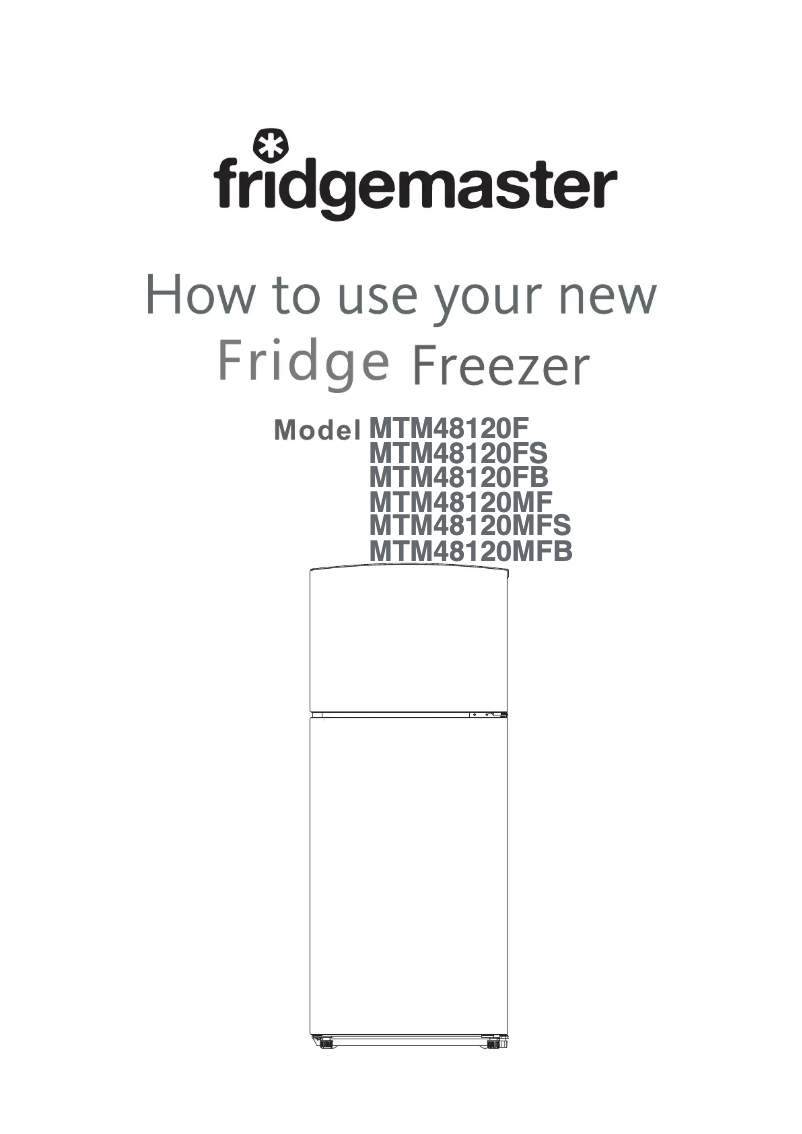 First page image of the manual for MTM48120MFS