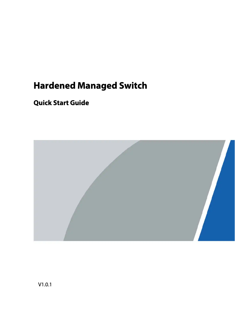 Page 1 of the manual Quick Start Guide Dahua Technology PFS4307-4ET-96