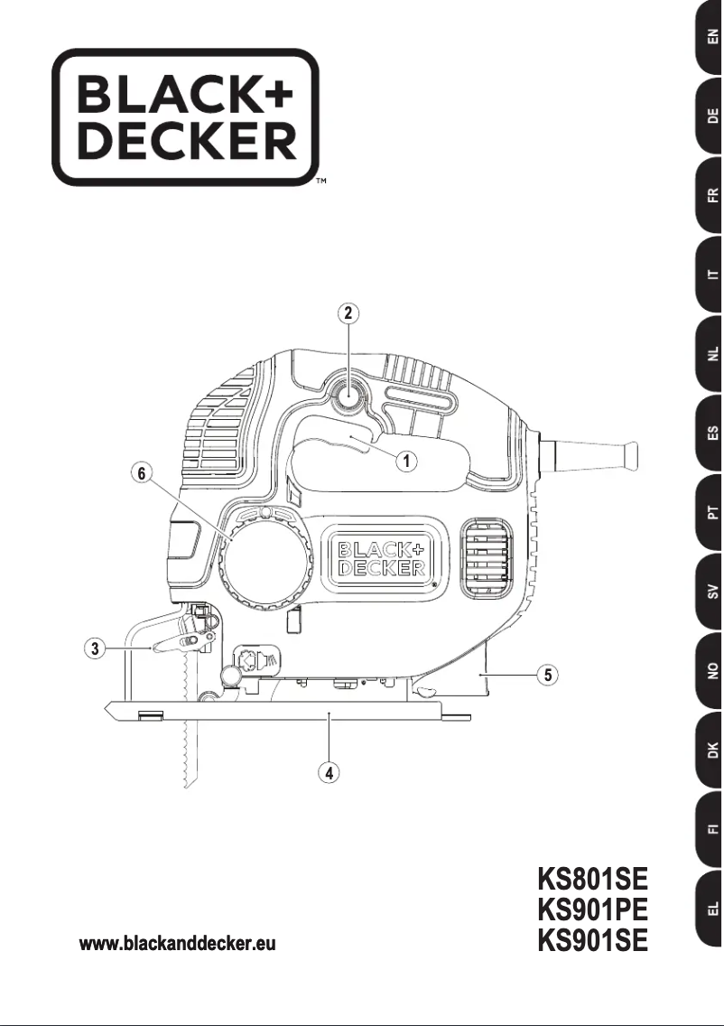 First page image of the manual for KS901SE