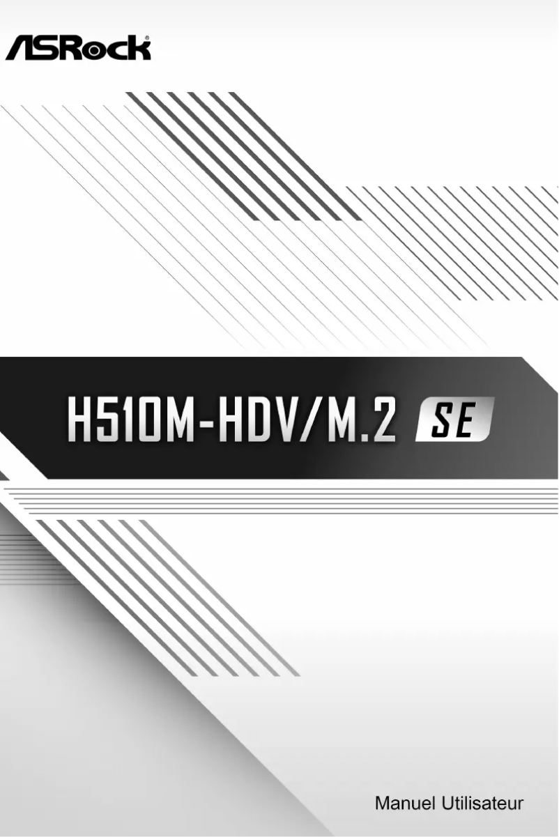 Image de la première page du manuel de l'appareil H510M-HDV/M.2 SE