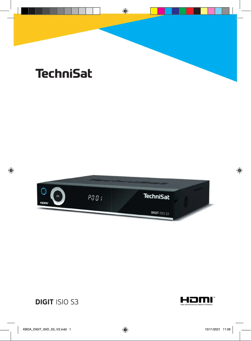 Page 1 of the manual User Manual TechniSat Digit Isio S3