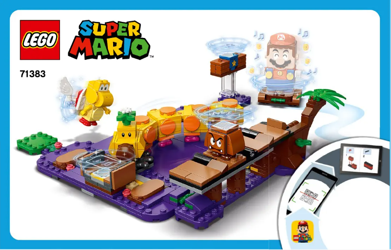 First page image of the manual for Super Mario 71383