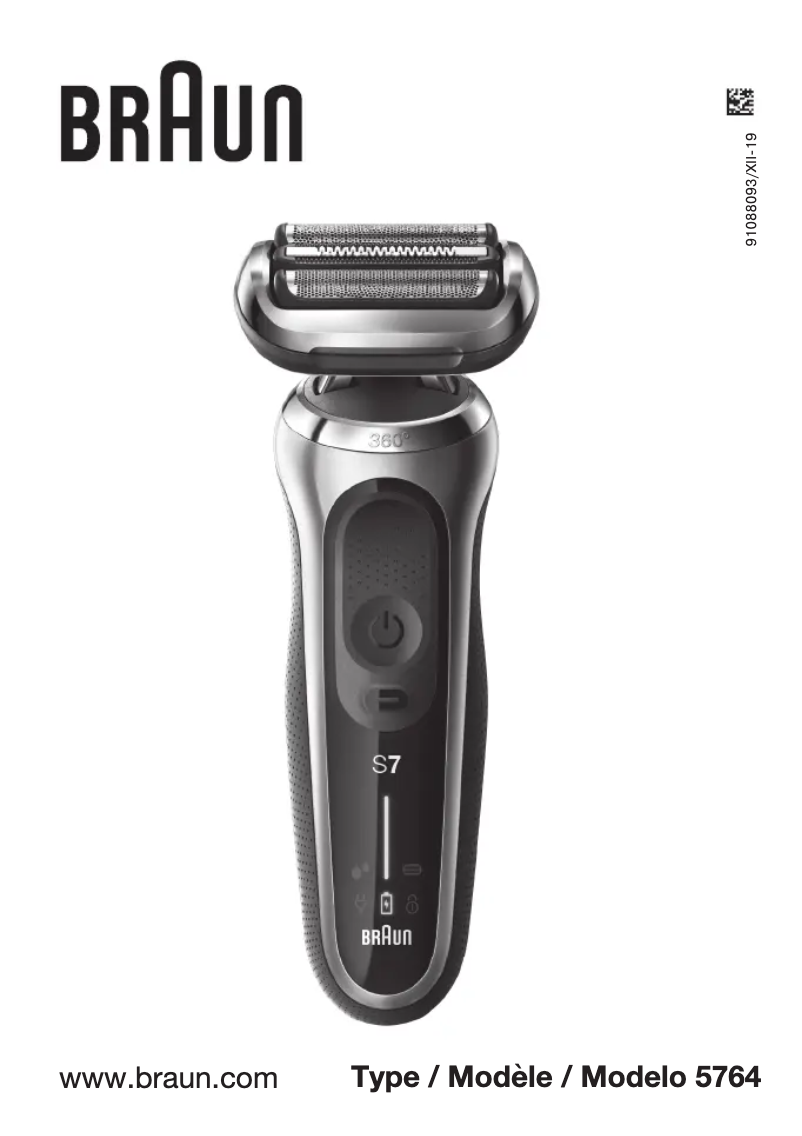 First page image of the manual for Series 7 760cc-7