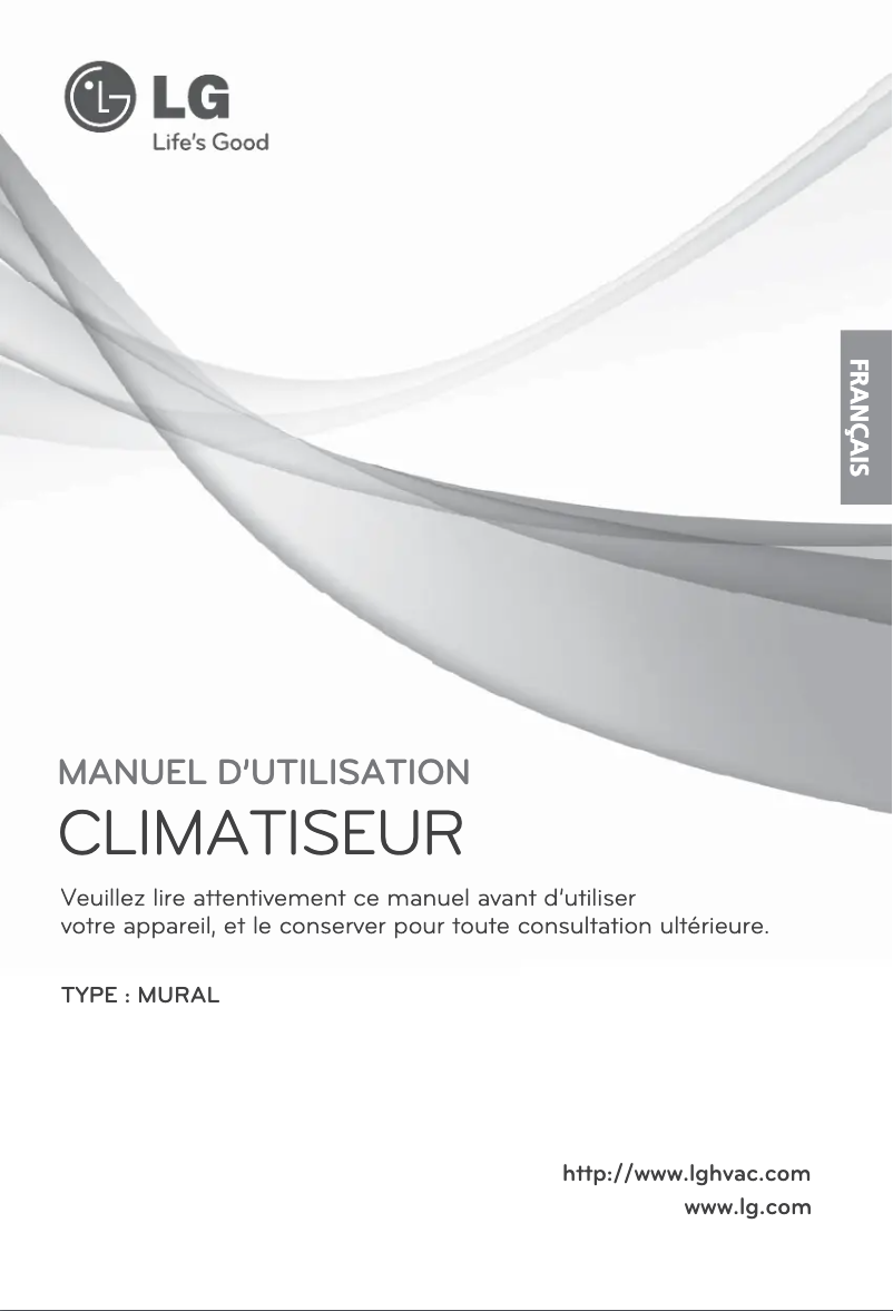 First page image of the manual for LSU360HV