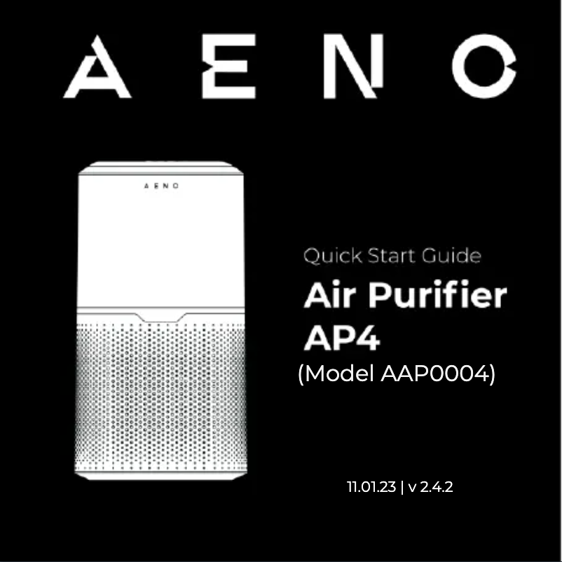 First page image of the manual for AP4