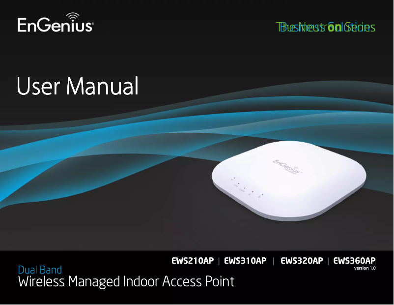 Page 1 of the manual User Manual EnGenius EWS210AP