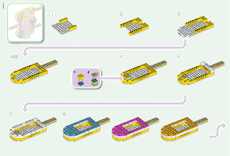 Page 1 of the manual User Manual Lego Dots 41956