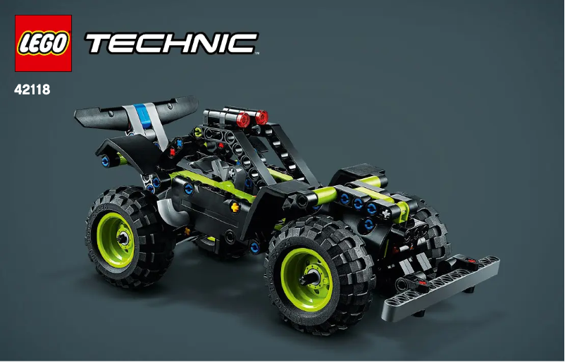 First page image of the manual for Technic 42118