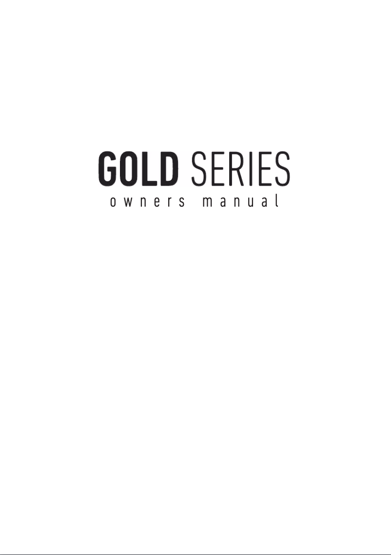 First page image of the manual for Gold 100 5G