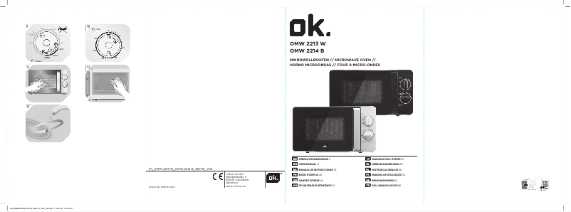 Image de la première page du manuel de l'appareil OMW 2213 W