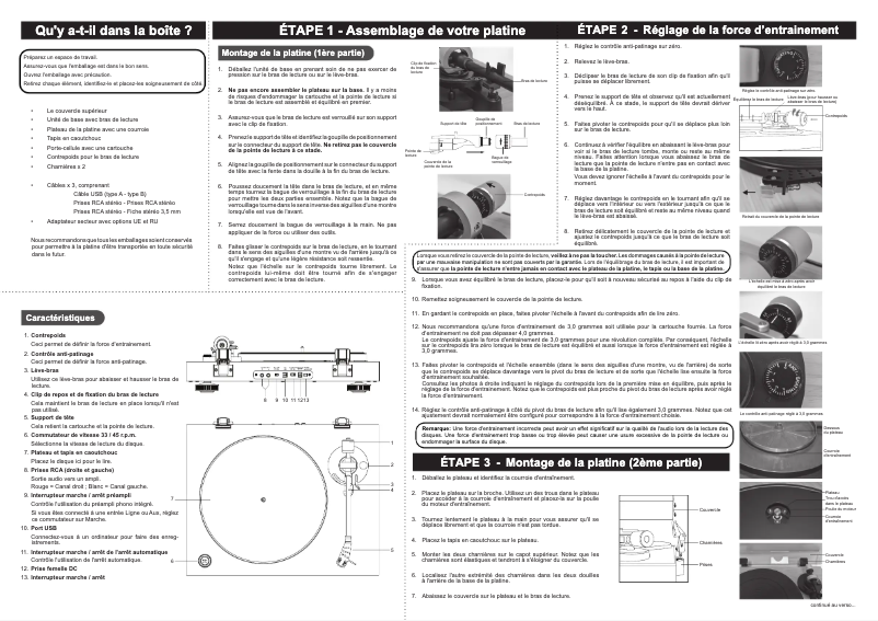 First page image of the manual for Stylus