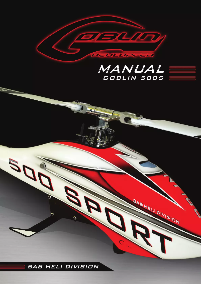 Page 1 of the manual User Manual SAB SG512