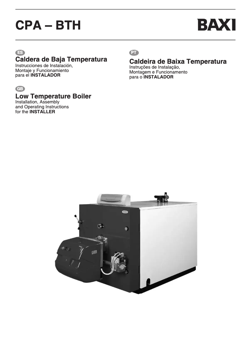 First page image of the manual for Idesia 850