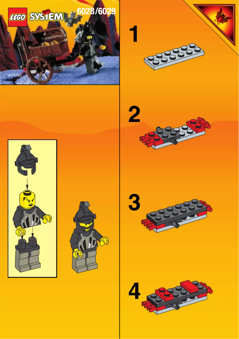 Page 1 of the manual User Manual Lego System 6028
