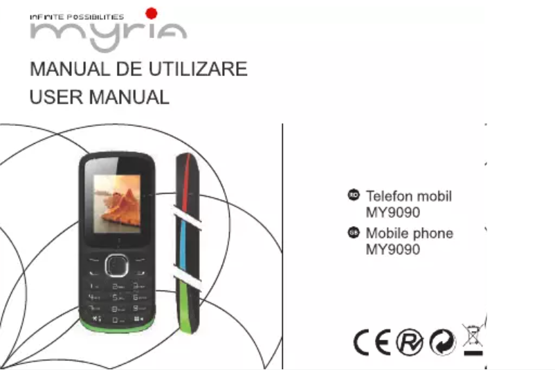 First page image of the manual for MY9090