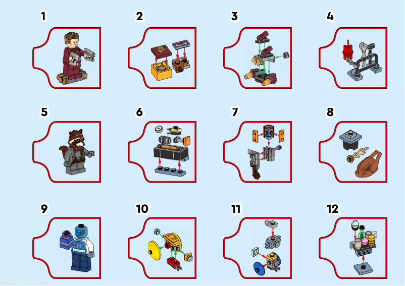 Page 1 of the manual User Manual Lego Marvel 76231