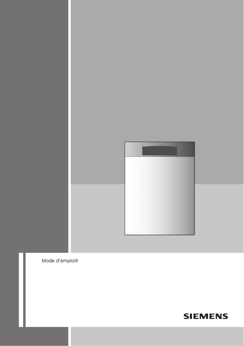 Page 1 of the manual User Manual Siemens SM55E231CH
