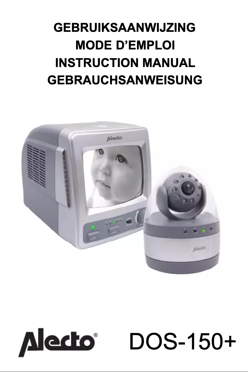 Page 1 of the manual User Manual Alecto DOS-150+