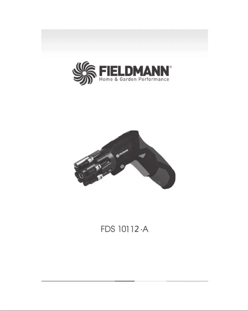 First page image of the manual for FDS 10112-A