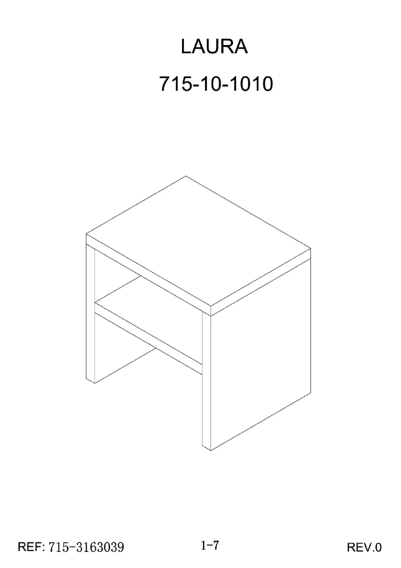 First page image of the manual for Laure