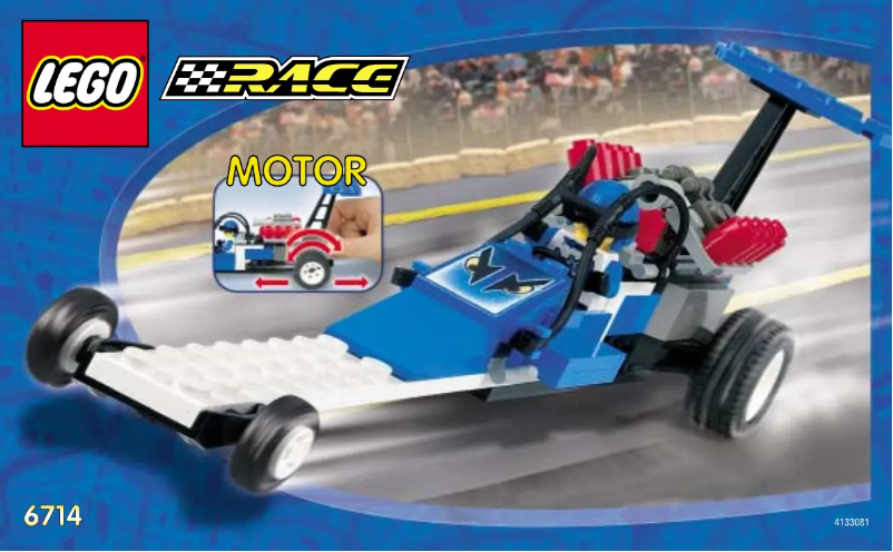 Page 1 of the manual User Manual Lego Racers 6714