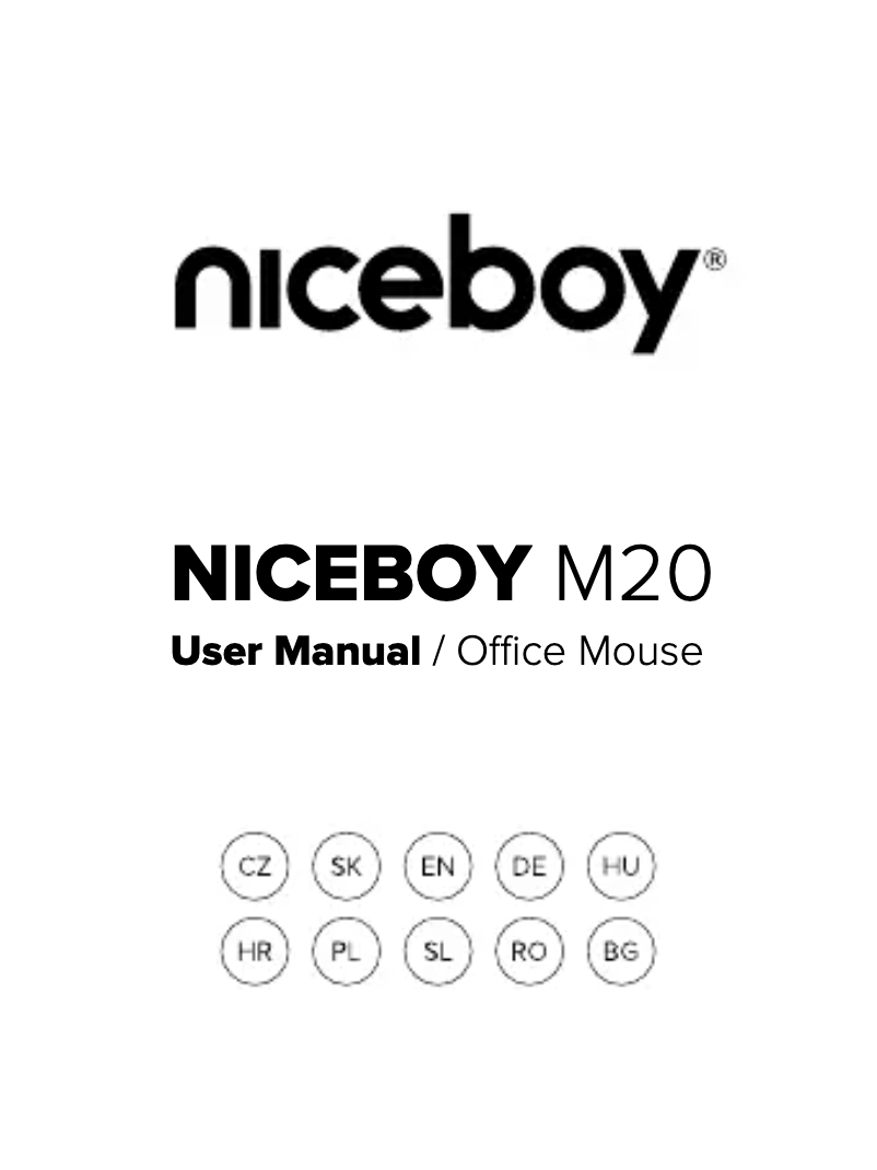 First page image of the manual for M20