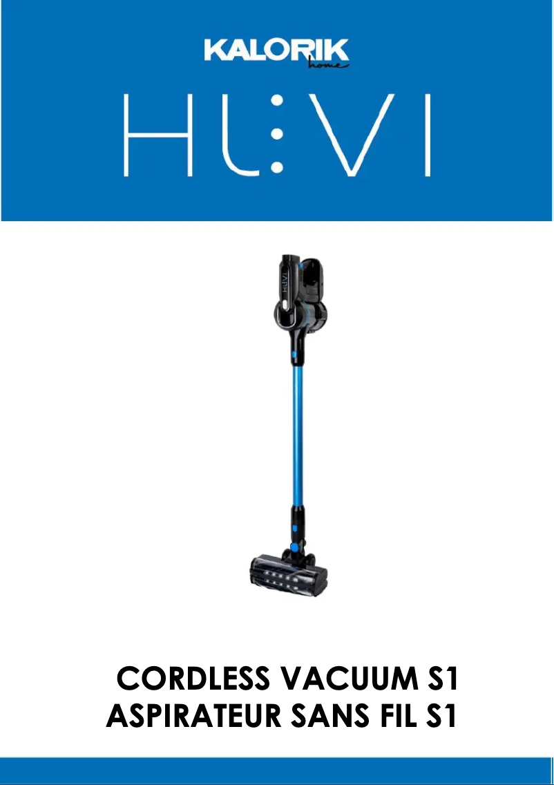 Image de la première page du manuel de l'appareil HUVI S1