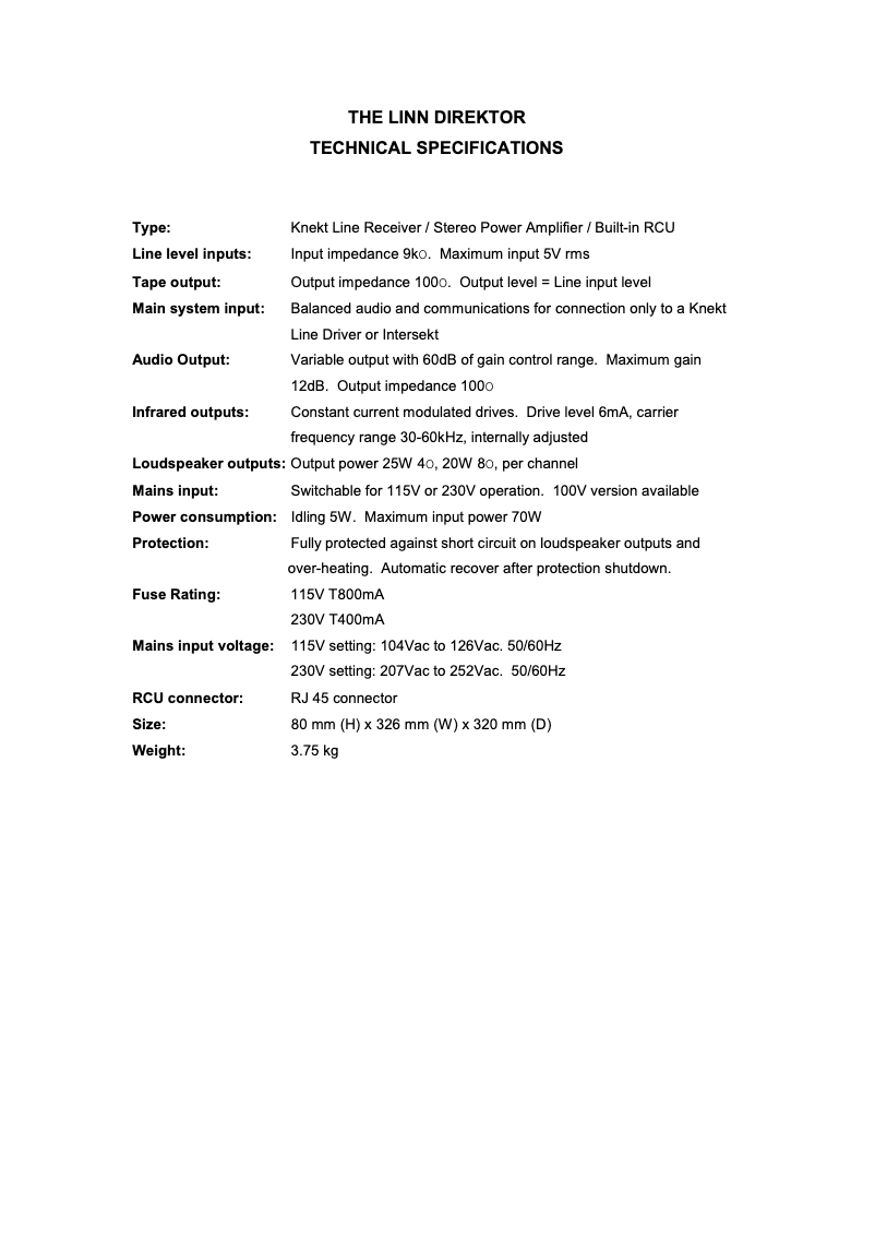 First page image of the manual for Direktor