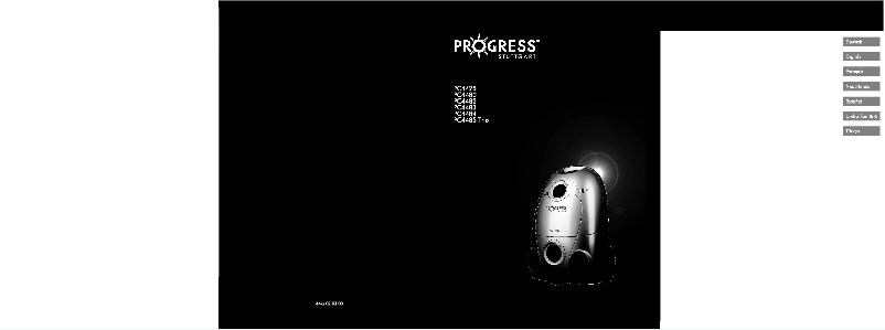 Page 1 of the manual User Manual Progress PC4485