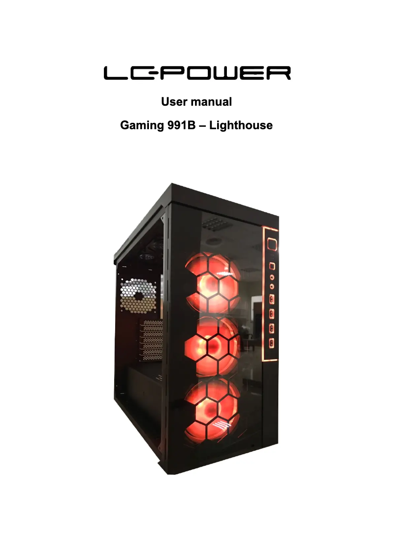 First page image of the manual for Gaming 991B