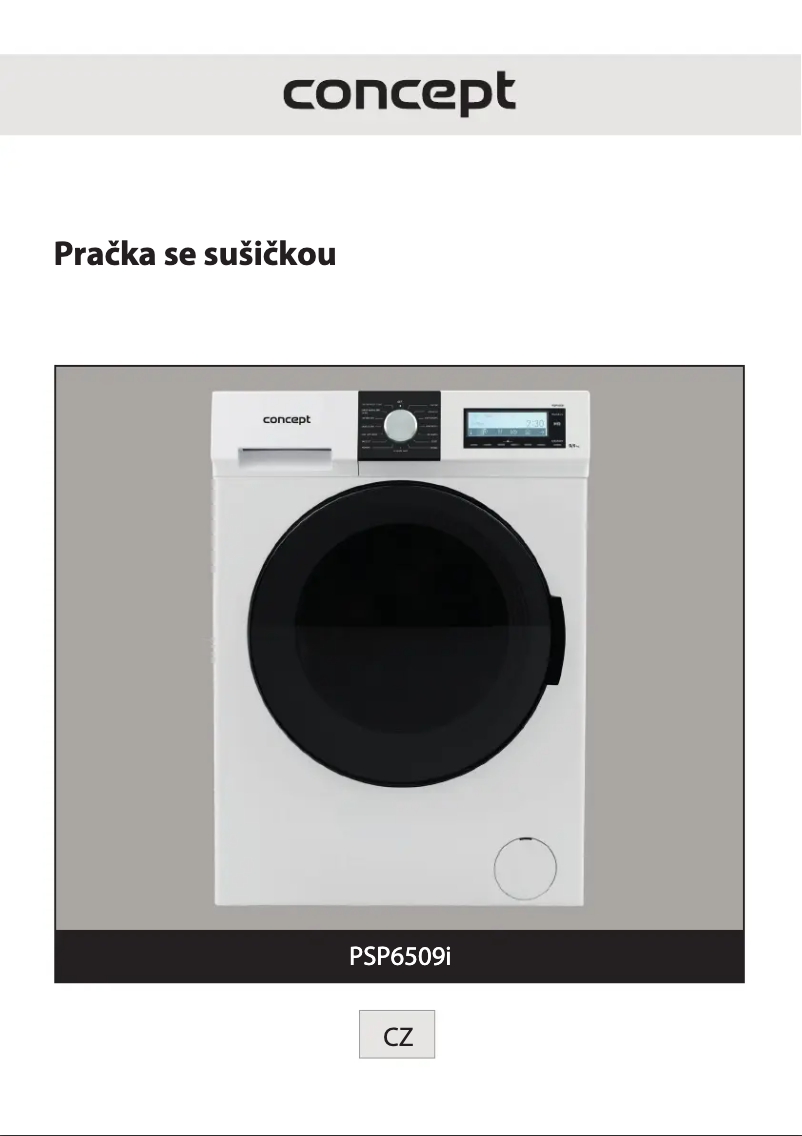 First page image of the manual for PSP6509i