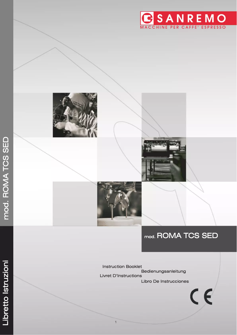 Page 1 of the manual User Manual Sanremo Roma