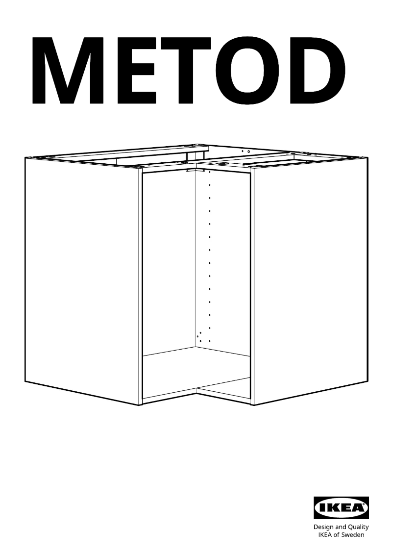 First page image of the manual for METOD 302.709.72
