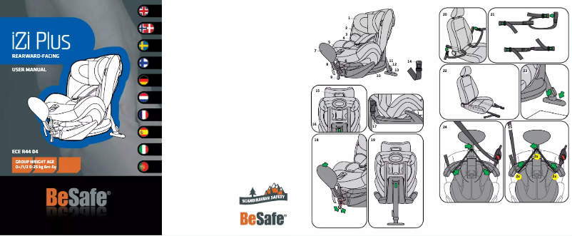 First page image of the manual for iZi Plus X1