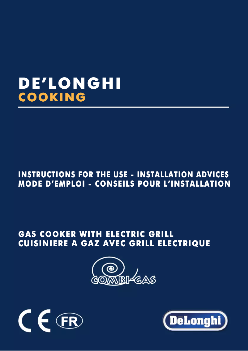 First page image of the manual for PGVX 965 GHI