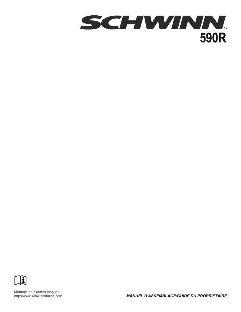 First page image of the manual for 590R