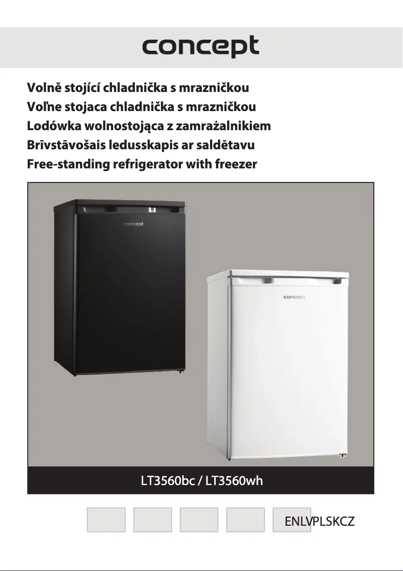 Page 1 of the manual User Manual Concept LT3560BC