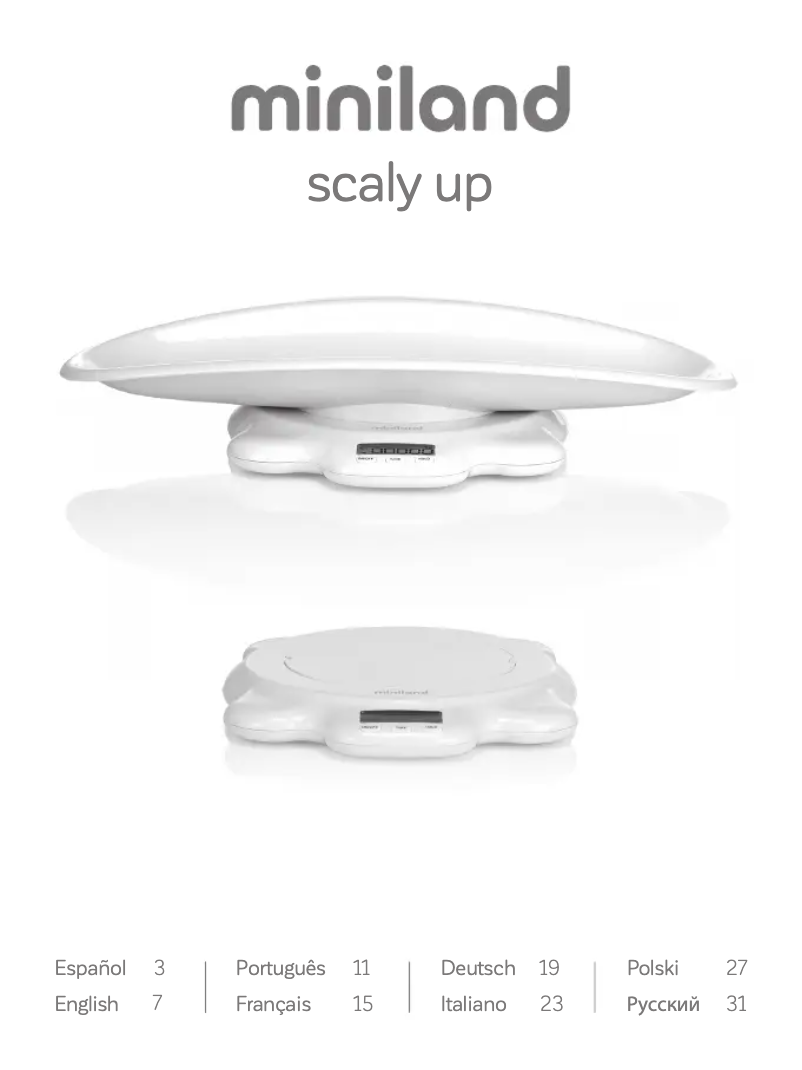 First page image of the manual for Scaly Up